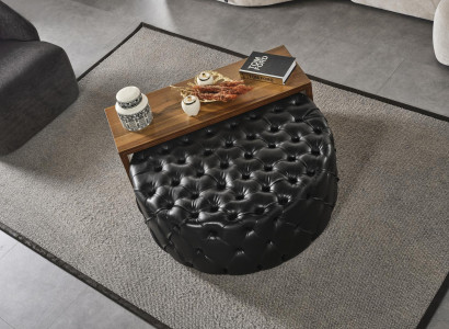 Wohnzimmer Couchtisch Set Hocker Design Luxus Möbel 2tlg neu Modern