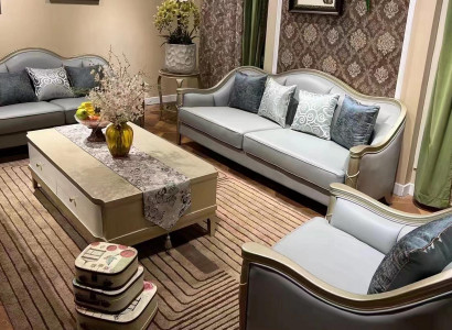 Sofagarnitur 3+2+1 Sitz Set Design Couch Sofa Polster Couchen Hotel