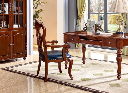 Büro Schreibtisch Armlehnenstuhl Arbeitszimmer Büro Einrichtung Möbel