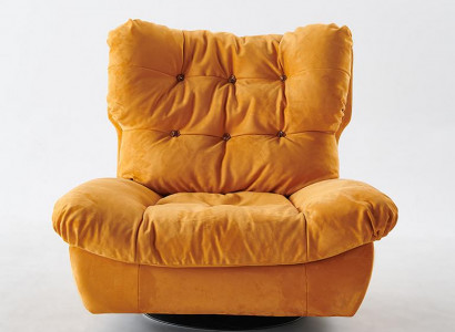 Fernsehsessel Drehbarer Sessel Einsitzer Relax Couch Möbel Textil Stoff