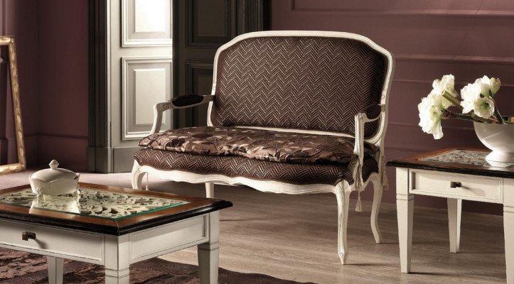 Sofa Couch Design Couch Polster Textil Modern Zweisitzer Sitzer Bank 2 Sitzer
