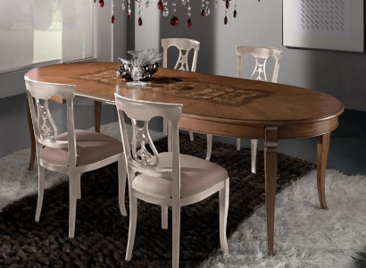 Esszimmer Set Essgruppe Klassischer Echt Holz 4tlg Set Stuhl Garnitur 4x Stühle