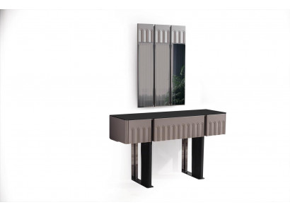 Elegantes Schlafzimmer Set Kosmetiktisch Spiegel Luxus Möbel 2tlg Möbel