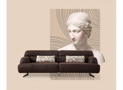 Sofa 3 Sitzer Designer Sofa Couch Polster Sofas Couchen Stoff Leder Neu