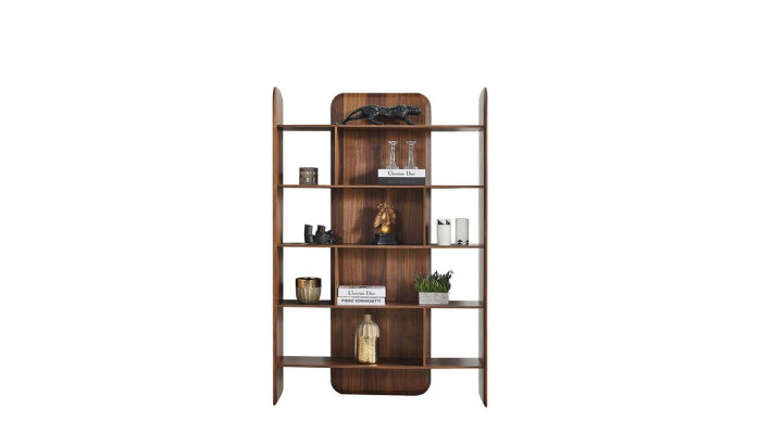  Design Braun Farbe Bücherschränk Wohnzimmer Schränke Holz neu Regale