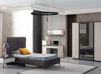  Komplette Kinderzimmer Möbel Bett Nachttisch Schreibtisch Kleiderschrank