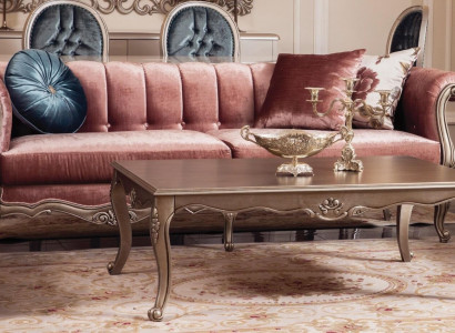 Sofa Couch Polster Dreisitzer Couchen klassisch Design 3er Sofas rosa