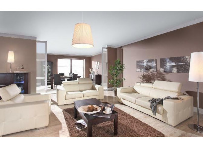 Sofa 3 Sitzer Design Sofas Polster Couchen Leder Relax Moderne Dreisitzer