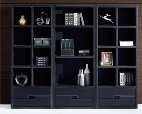 Büro Bücherschrank Aktenschrank Luxus Möbel Moderner Schrank