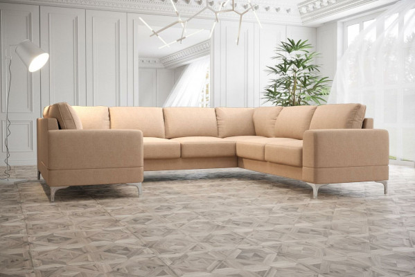 Wohnlandschaft Polsterecke Sofa Couch Sofas Neu Wohnzimmer Samt Ecksofa U-Form