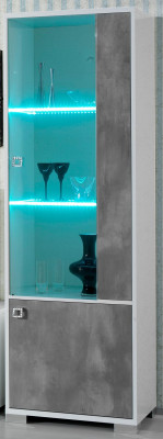 Moderne Vitrine Anrichte Luxus Schaufenster Vitrinen Glas Schrank Stil Möbel