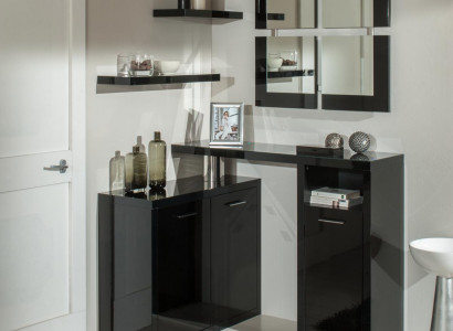 Flur Garderobe Konsole Tisch Eingang Konsolen Tische Wand Kommoden Hochglanz neu