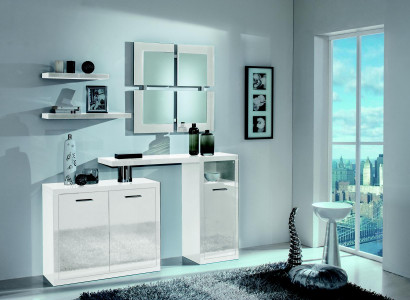 Flur Garderobe Konsole Tisch Eingang Tische Wand Kommoden Hochglanz neu Konsolen