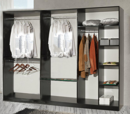 Luxus Kleider Schrank Designer Hochglanz Kleiderschränke Klassische Schränke