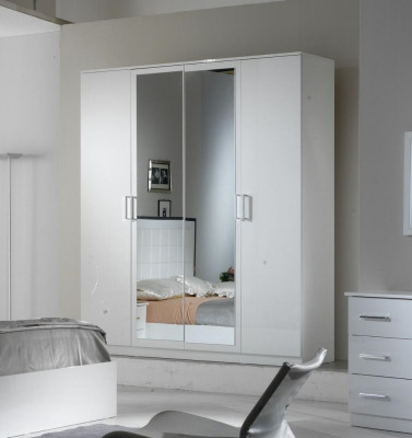 Luxus Kleider Schrank Designer Hochglanz Kleiderschränke Klassische Schränke