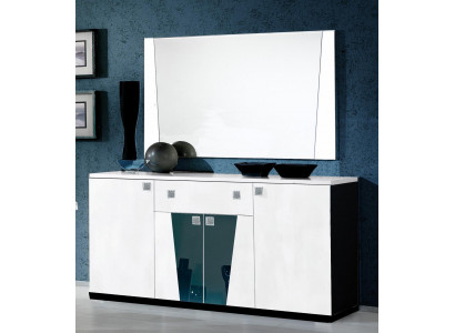 Kommode Buffet Sideboard Spiegel Kommoden Holz Big Moderne Anrichte Schrank 2tlg