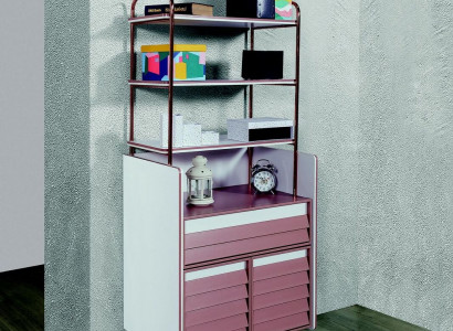 Bücherschrank Mehrzweck Jugendzimmer Schrank Holz Möbel Regale