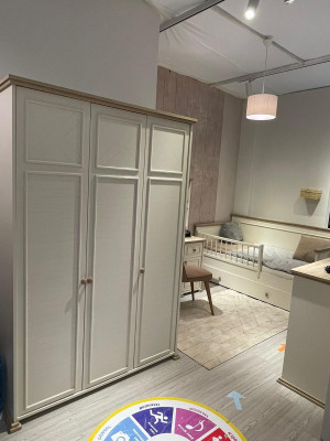 Kleiderschrank Beige Schrank Kinderzimmer Regale Jugend Kinder 