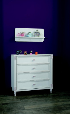 Kinderzimmer Set Kinderbett Kleiderschrank Kommode Schlafzimmer 