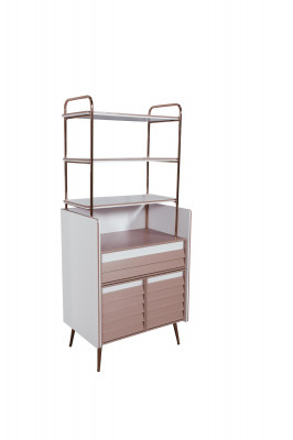 Kinderzimmer Komplett Bett Kleiderschrank Kommode Spiegel Wandregal 7tlg