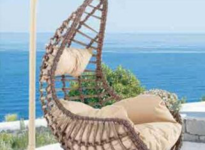 Sessel Gartensessel Schaukel Hängekorb Hängeschaukel Hängestuhl Hängesessel