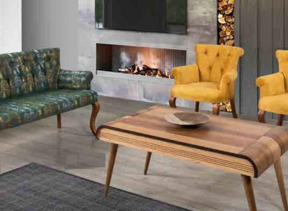 Sitzgarnitur Bank Sitzpolster Möbel Set Couch Sofa Couchtisch 4tlg. Sets