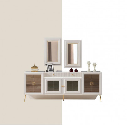 Komplett Set Esstisch 6xStühle Esszimmer Set Ess Gruppe Holz Tisch 9tlg