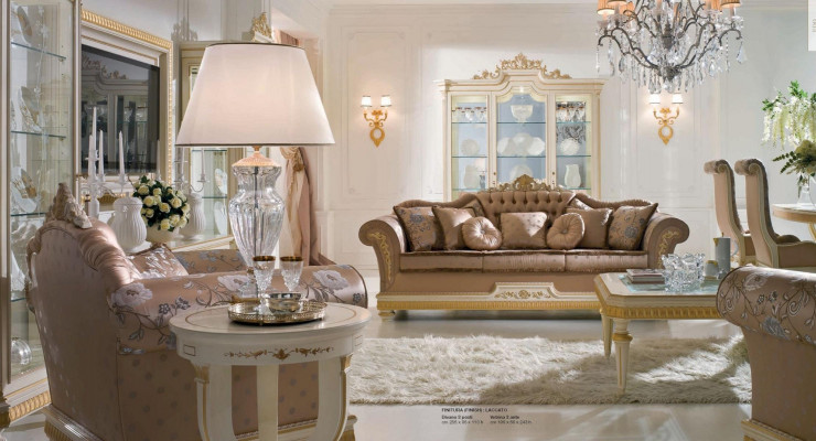 Garnitur Wohnzimmer Sofa Sessel Beistelltisch Couchtisch RTV 8tlg