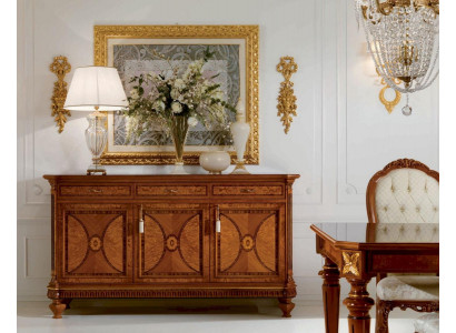 Anrichte Schränke Kommoden Schrank Holz Wohnzimmer Möbel