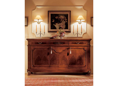 Luxus Anrichte Schränke Kommoden Wohnzimmer Holz Möbel