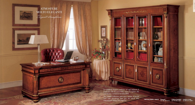 Bücherschrank Bücherregal Wohnwand Wohnzimmer Regal Braun Schrank