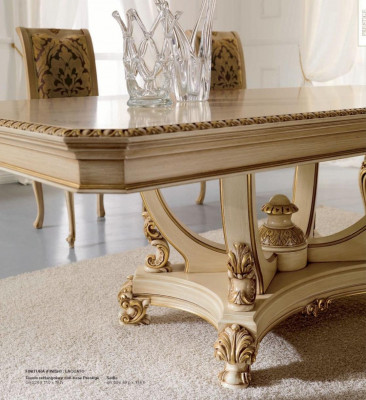 Luxus Esstisch Esszimmertisch Essecke Tisch Esszimmer Beige Holz