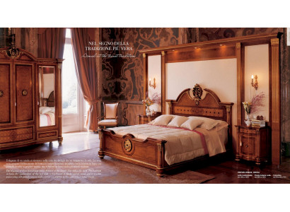 Doppelbett Bett Luxus Holz Schlafzimmer Doppel Braun Betten Neu Barock