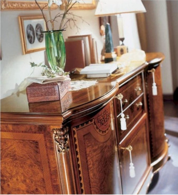 Anrichte Schränke Kommoden Möbel Braun Wohnzimmer