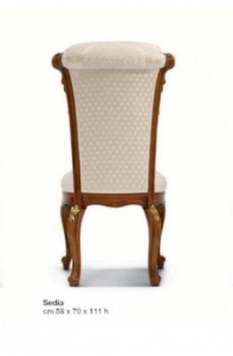 Essgruppe Essecke Esszimmer Esstisch Stuhl Garnitur Braun Barock Gold Set 5tlg 