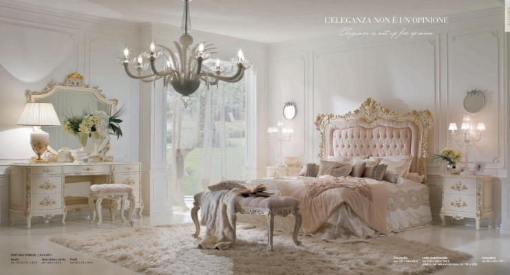 Wandspiegel Spiegel Luxus Gold Barock Schlafzimmer Design