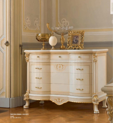Kommode Sideboard Schränke Kommoden Holz Schlafzimmer Möbel Beige 