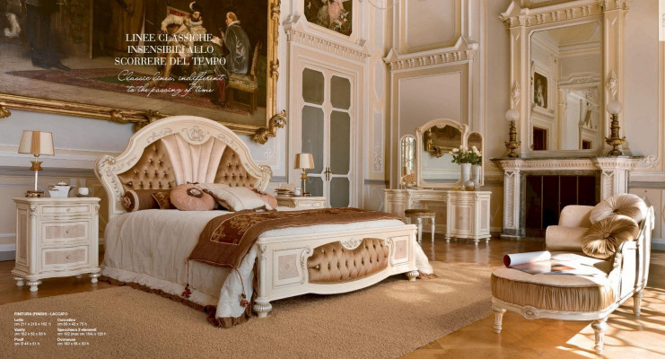 Nachttisch Nachtschränkchen Konsole Beige Tisch Holz Schlafzimmer