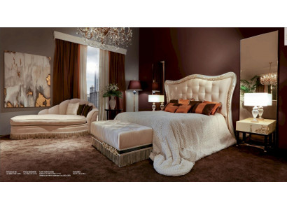 Chesterfield Hocker Ottomane Möbelhocker Polster Stoff Beige Luxus
