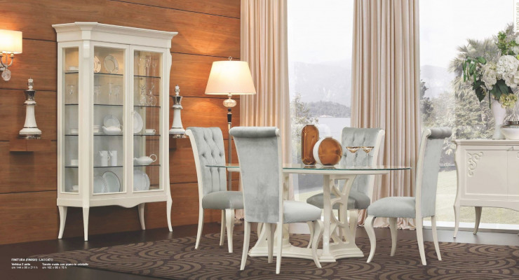 Stuhl Esszimmerstuhl Küchenstuhl Sitzer Sitz Holz Stoff Grau Esszimmer