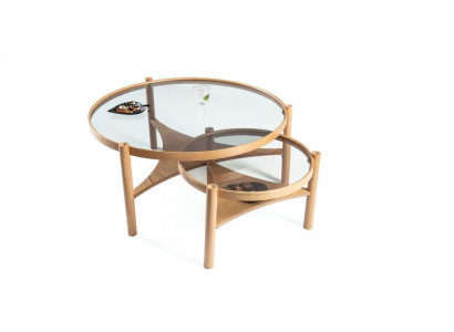 Wohnzimmer Set 2 tlg Rund 2x Couchtische Modern Designer Einrichtung