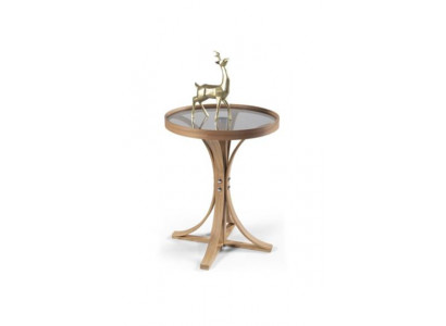 Couchtisch 50x62 cm Wohnzimmertisch Luxus Glastisch Kaffeetisch Designer