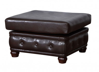 Fußhocker Club Lounge Hocker Leder Textil Ottoman Designer Pufa Ottomane Neu