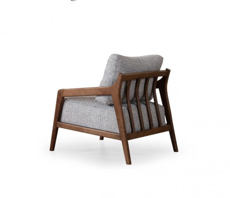 Textil Sessel Designer Wohnzimmer Relax Einsitzer Luxus Armlehnensessel