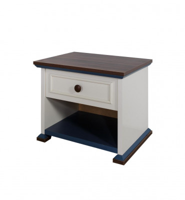 Design Modern Möbel Nachttisch Kinder Beistell Jugendzimmer Weiß Holz