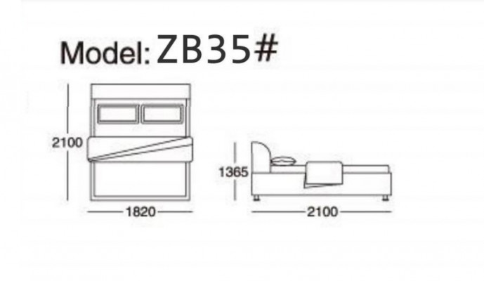 Bett Leder 2x Nachttisch 3 tlg. Schlafzimmer Set Möbel Modern Neu Luxury Betten