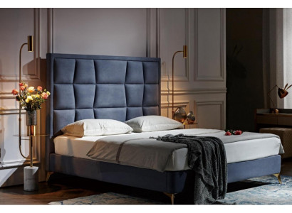 Komplettes Schlafzimmer Set Bett 2x Nachttisch 3 tlg. Sets Betten Designer Luxus
