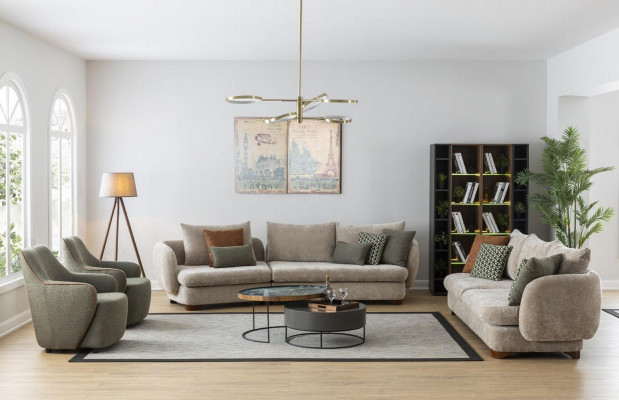 Sessel Luxus Couch 1 Sitzer Sofa Textil Stoff Couchen Relax Club Möbel