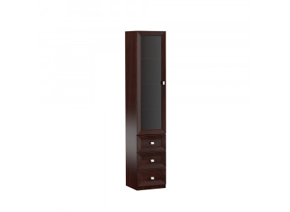 System Büro Deko Möbel Vitrine Aktenschrank Regale Klassischer Holz Schrank