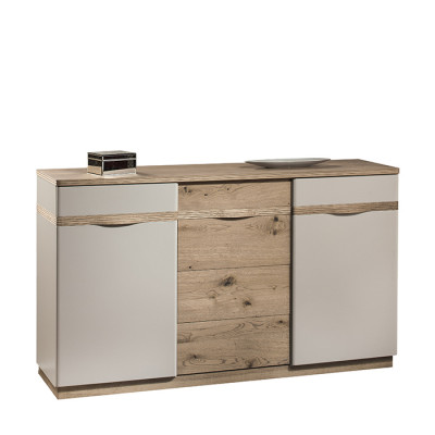 Klassische Kommode Vitrine Kommoden Vitrinen Kommodenschrank Schrank Como CM-K3 